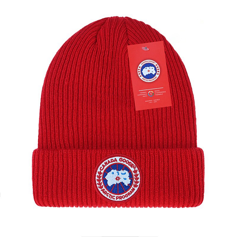 Canada goose logo beanie best sale