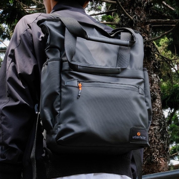 Firm BLACK |Manneedme x URBAN| Men's Backpack Tote Bag ORIGINAL ...