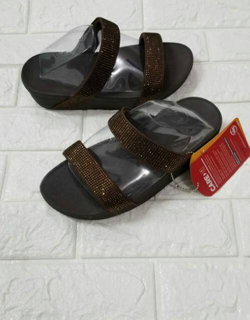 FITFLOP Sandals Slippers NEW ROKIT SLIDE SANDALS ROKKIT CRYSTAL WOMEN SANDALS Shopee Singapore