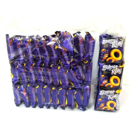 10 Packs Oriental Super Ring Cheese Ring 12g Each HALAL | Shopee Singapore
