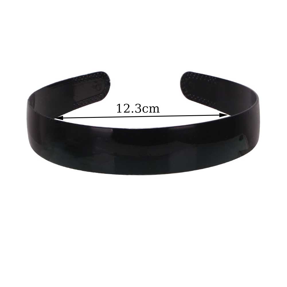 Multisize face wash headgear headband black headband nonslip neutral headband men's and women