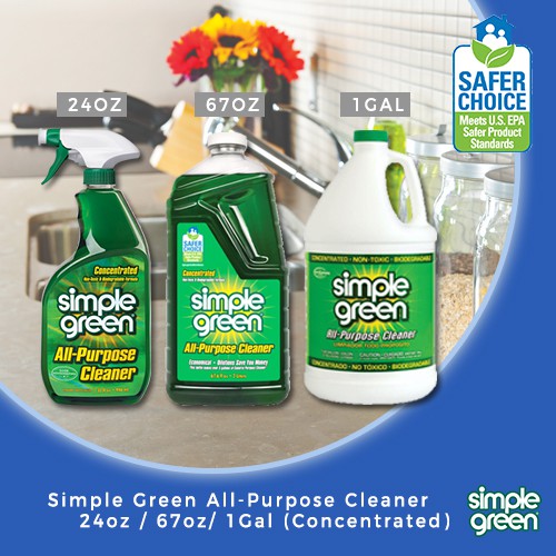 Simple Green All Purpose Cleaner 24oz / 67oz / 1Gallon Shopee Singapore