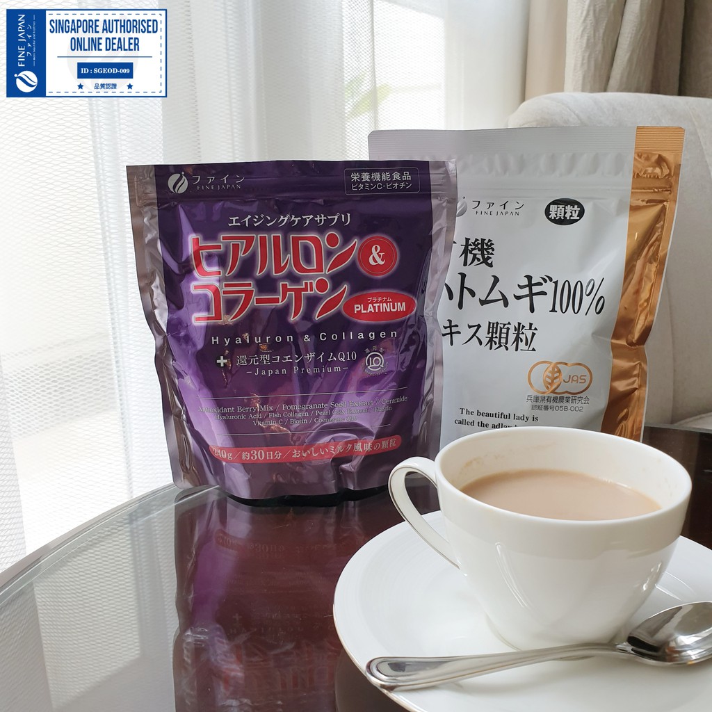[FINE Japan] FINE Platinum Collagen (Q10) + Organic Pearl Coix Seed
