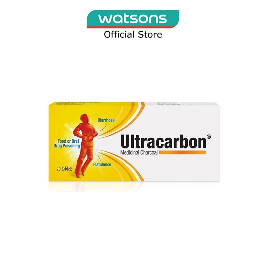 ULTRACARBON Tablets 250mg Clinically Proven FAST Relief Medicinal