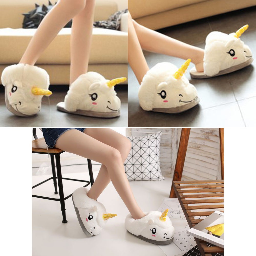 Unicorn on sale bedroom slippers