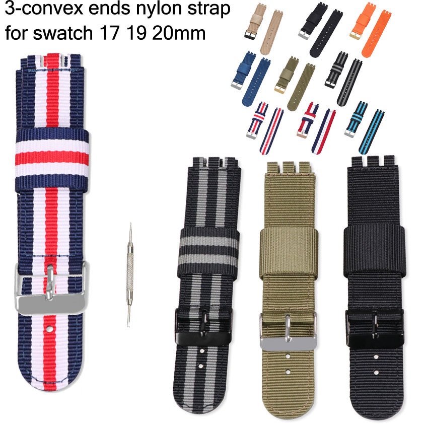 Swatch watch straps 17mm sale