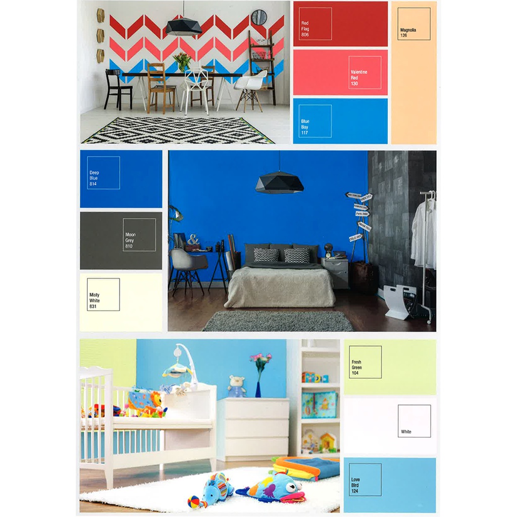 Nippon Paint Colour Chart Catalogue - Exclusive for Selffix | Shopee ...