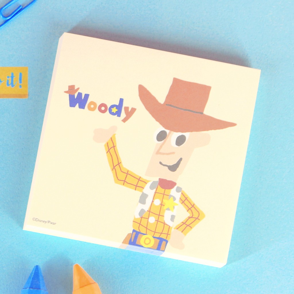 Disney Toy Story Memo pad 1 pcs 100 sheets / School Office Stationery ...