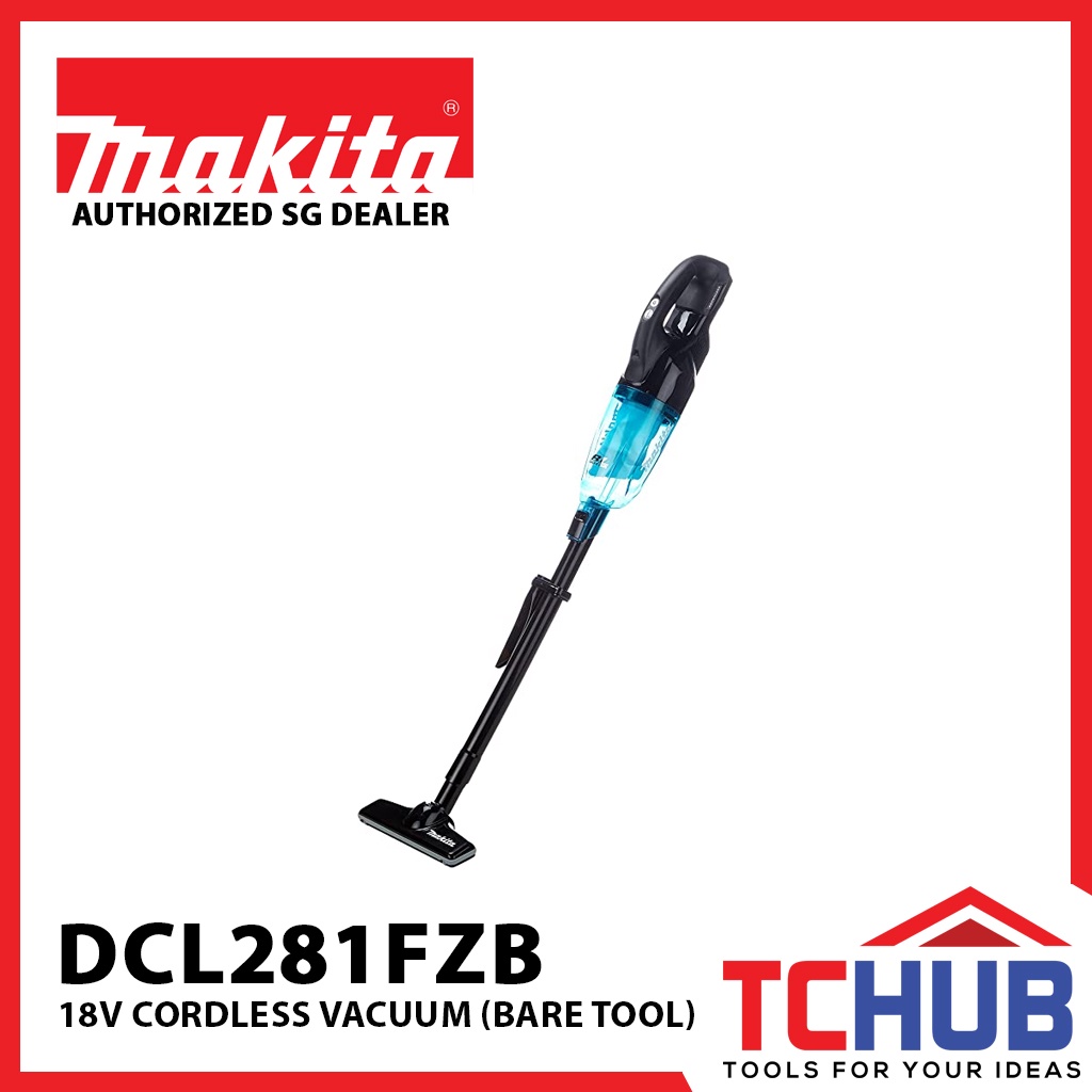 Makita DCL281FZB 18V Cordless Vacuum Cleaner Bare Tool Display Set Shopee Singapore