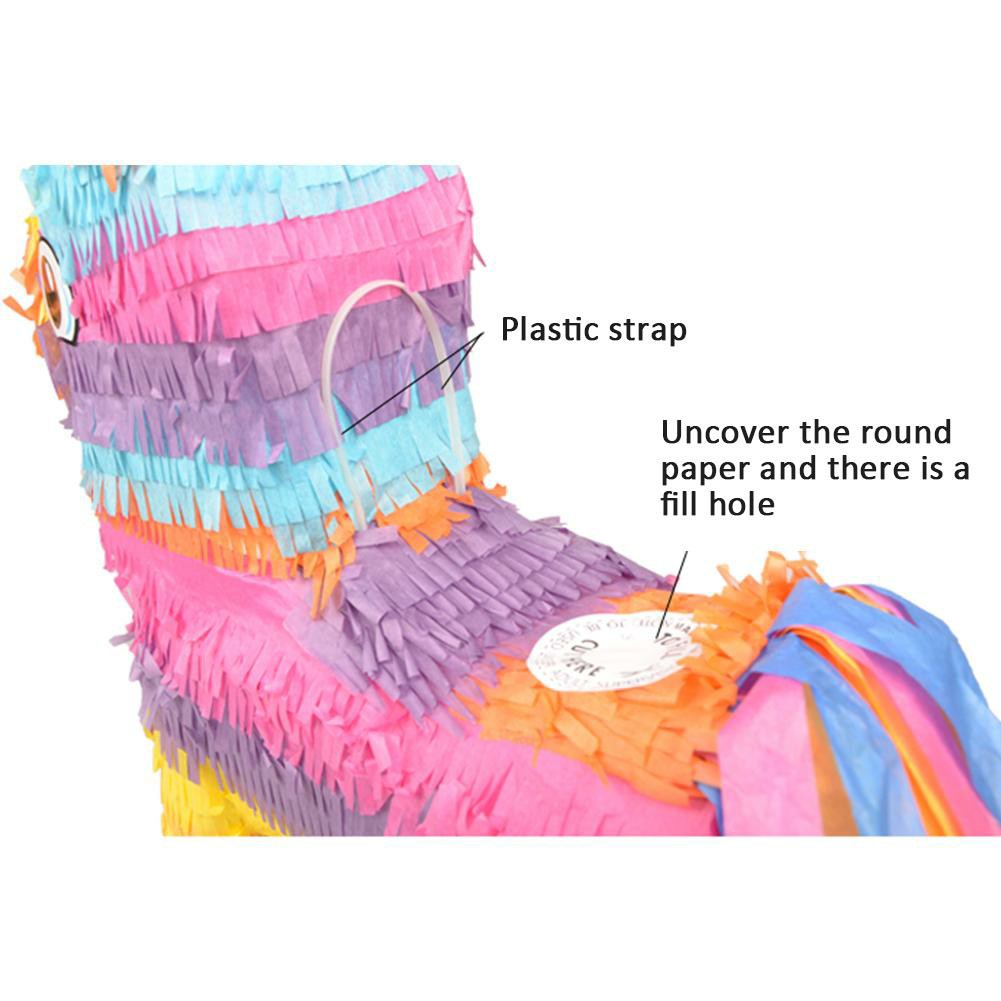 3D Llama Unicorn Dinosaur Heart Shape Pinata Kids Birthday Decoration ...