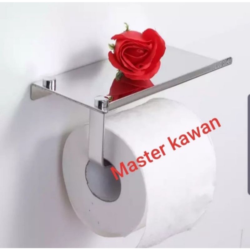 Full Stainless Steel Anti-Rust Tissue Roll Holder / Tissue Plate Holder ...