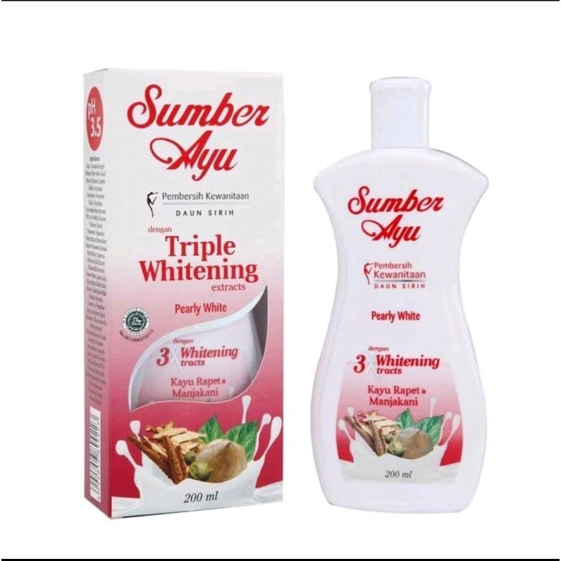 Sumber Ayu Feminine Wash With Triple Whitening Extracts Pearly White