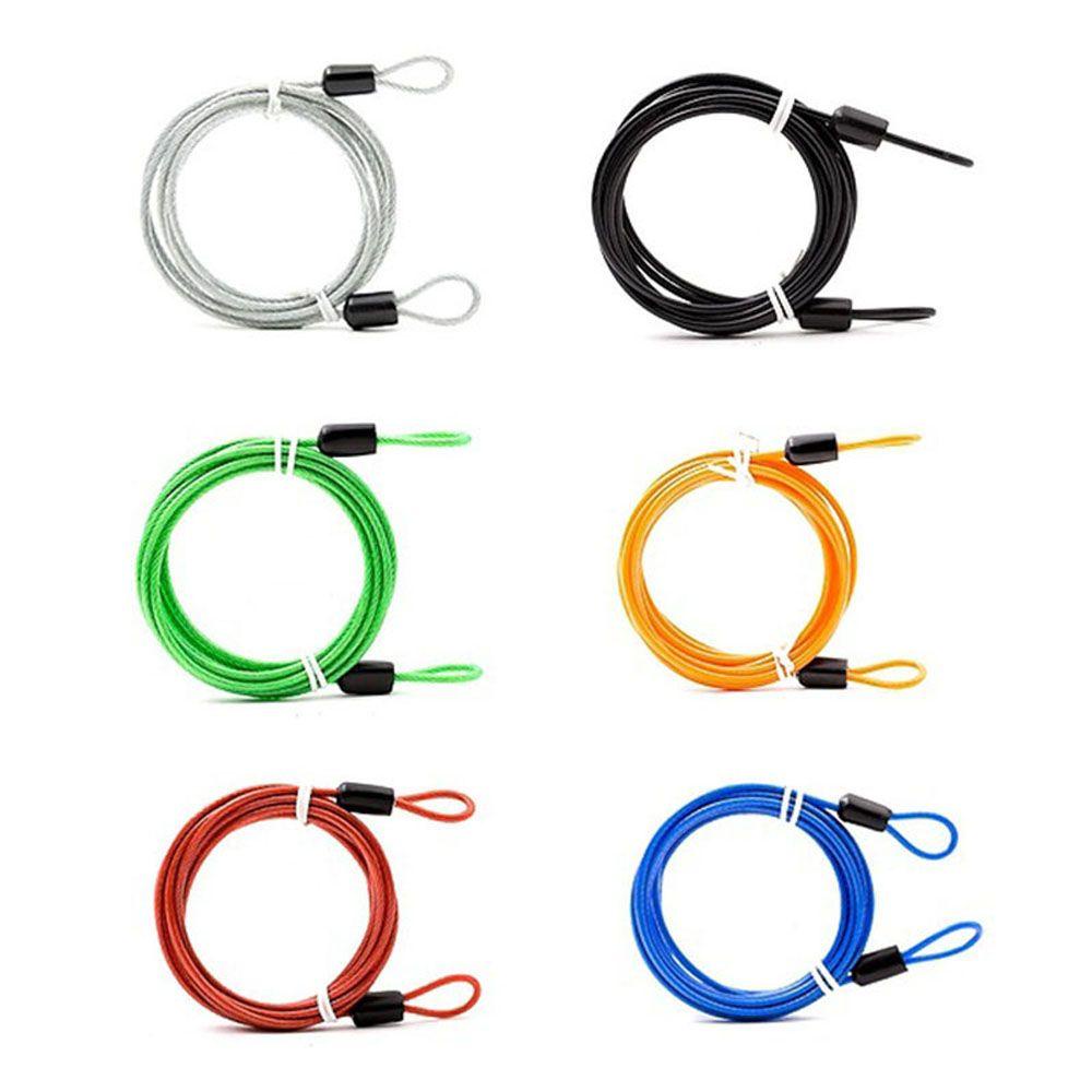 PEWANY1 Bicycle Lock Wire Universal Durable Anti Theft Steel Wire Rope ...