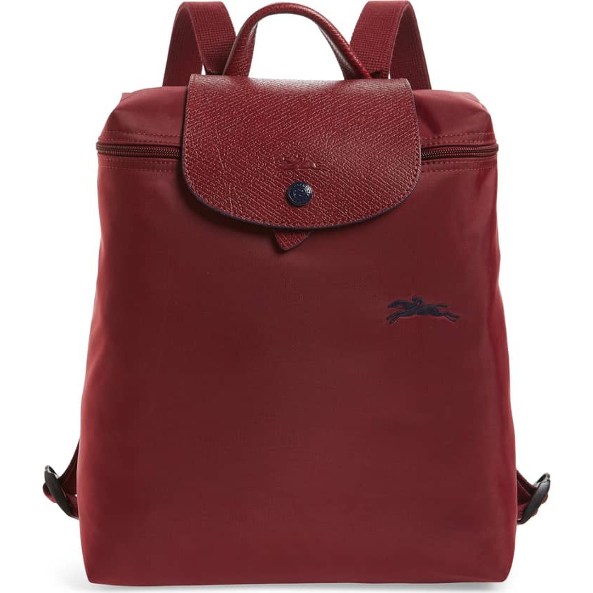 Longchamp le pliage garnet red best sale