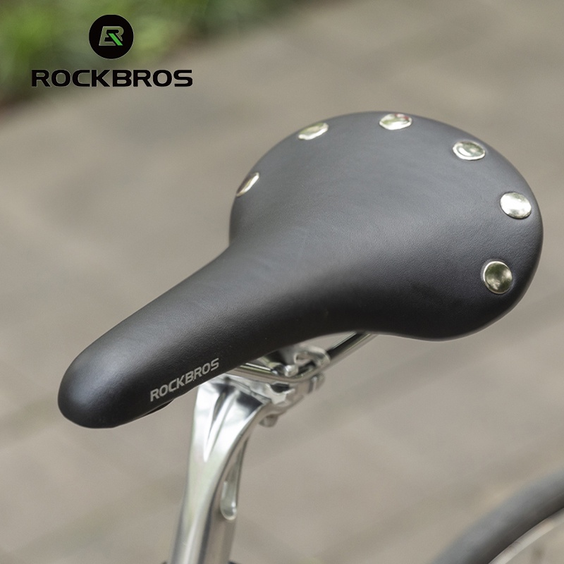 ROCKBROS Bike Saddle Comfortable Retro MTB Bicycle Seat Cycling Road