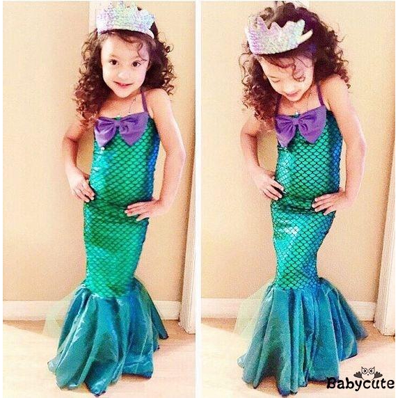 Baby fashion mermaid outfit