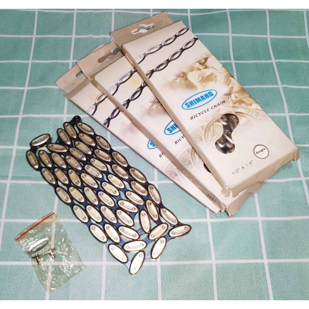 SHIMANO Bike Olive Chain Single Speed Peanut Chain Fixie Bikes Cruiser ...