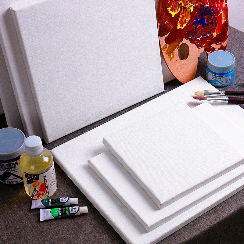 100% Cotton Stretched White Blank Canvas 8X10 Inch Bulk Pack of 12 - China  Cheap Painting Canvas, Education & Office Supplies