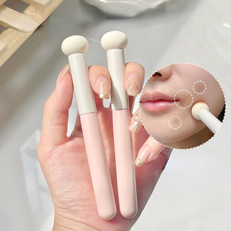 Wet and Dry Concealer Brush Dark Circle Acne Marks Point Pressure Tool ...