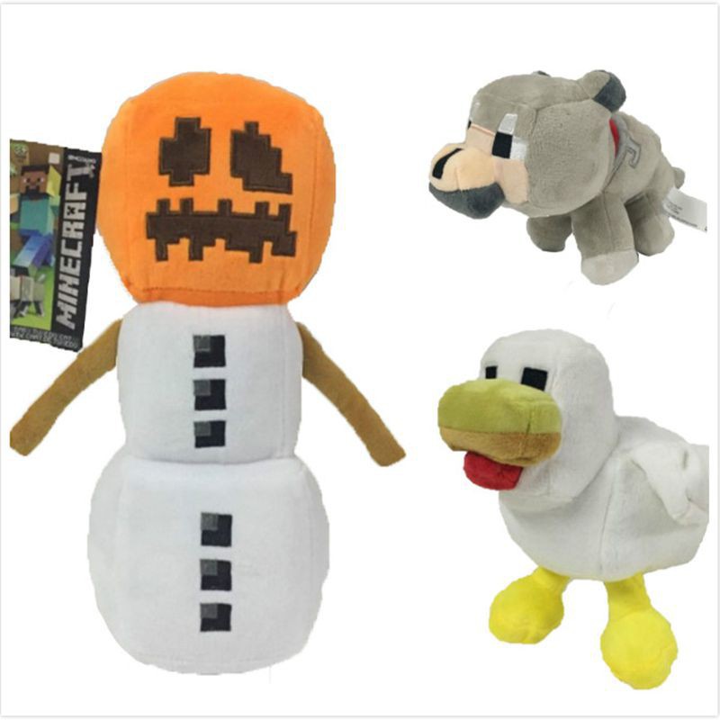 wolf plush minecraft