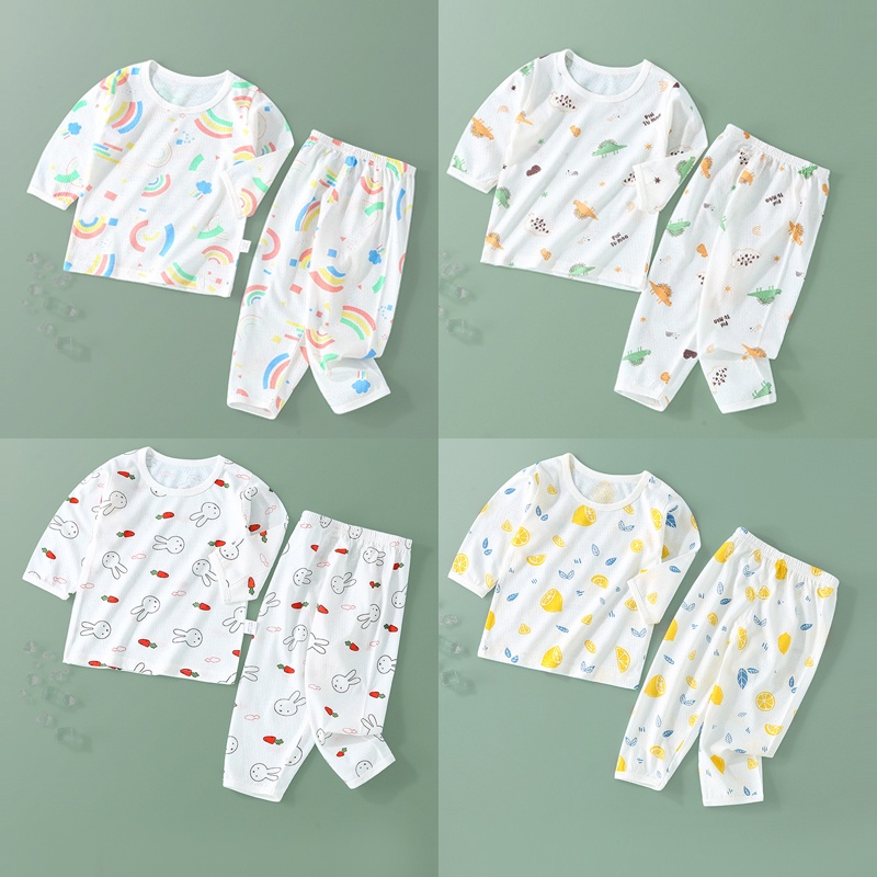 Kids Mesh Sleepwear Children's pajama set Baby pajamas baby