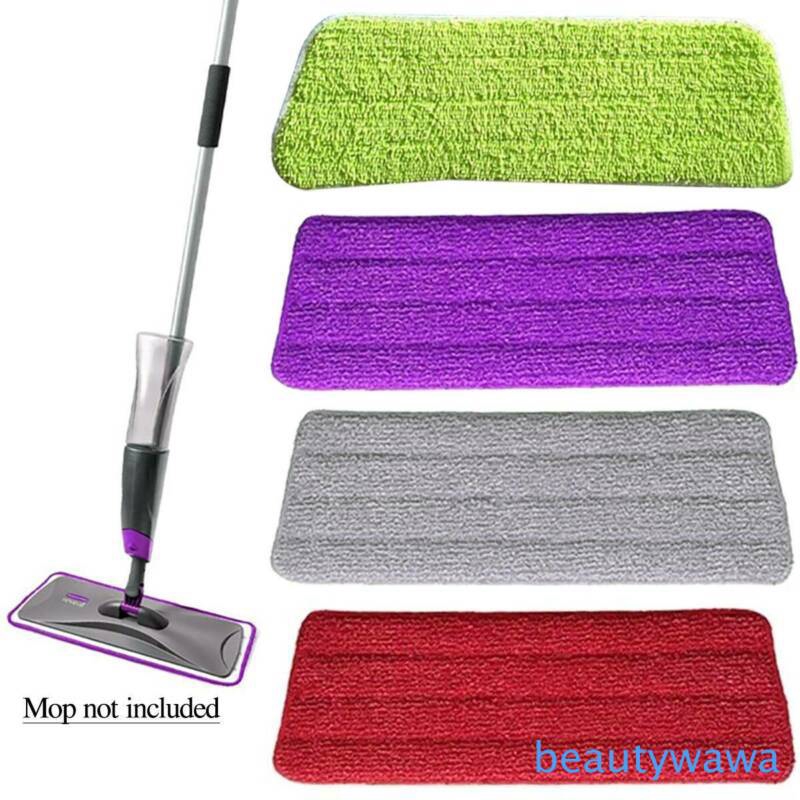 Spray Mop Cloth Washable Microfiber Replacement Head Home Clean Tools ...