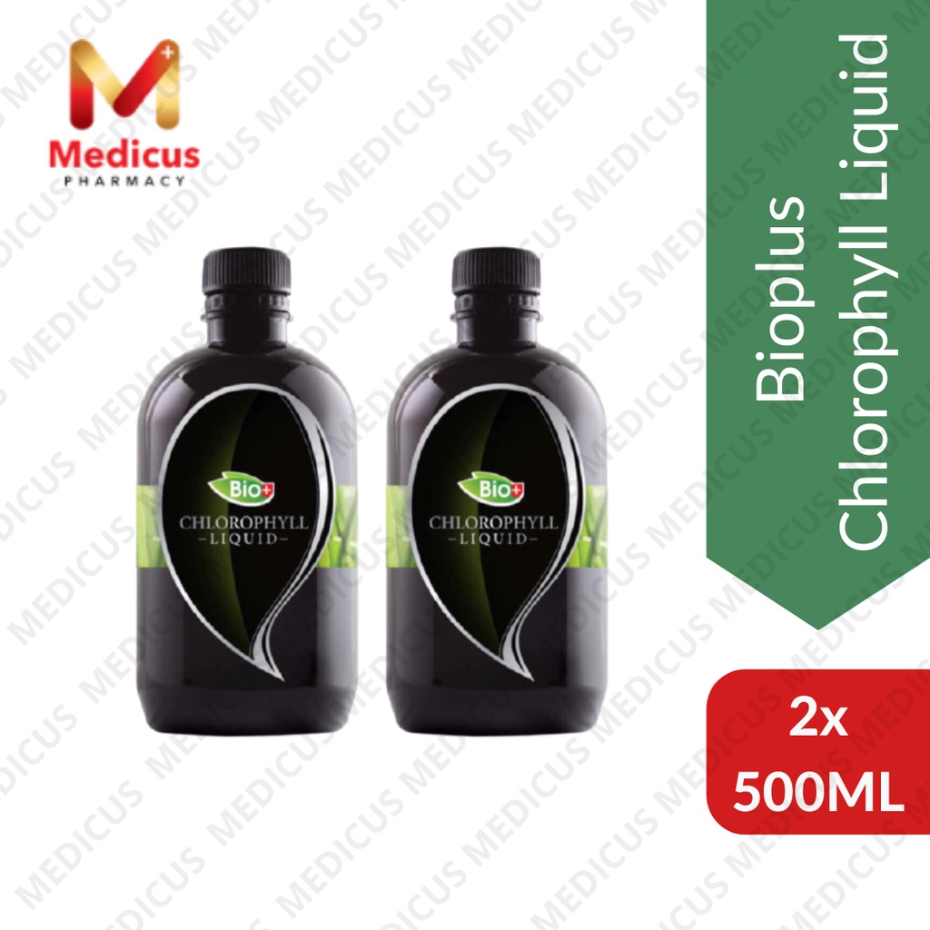 Bioplus Chlorophyll Liquid 2x500ml FOC (Exp 07/2023) Shopee Singapore