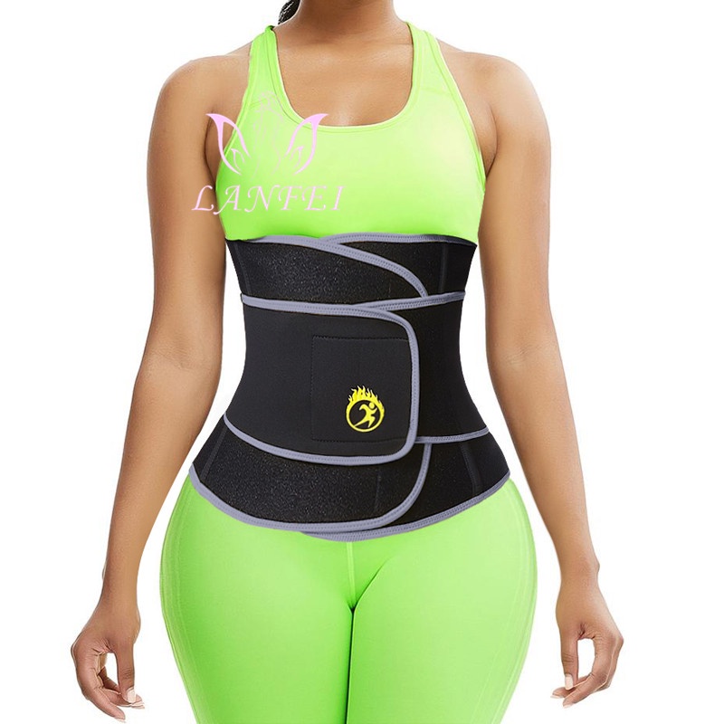 LANFEI Slimming Women Waist Trainer Neoprene Belt Sauna Sweat Body