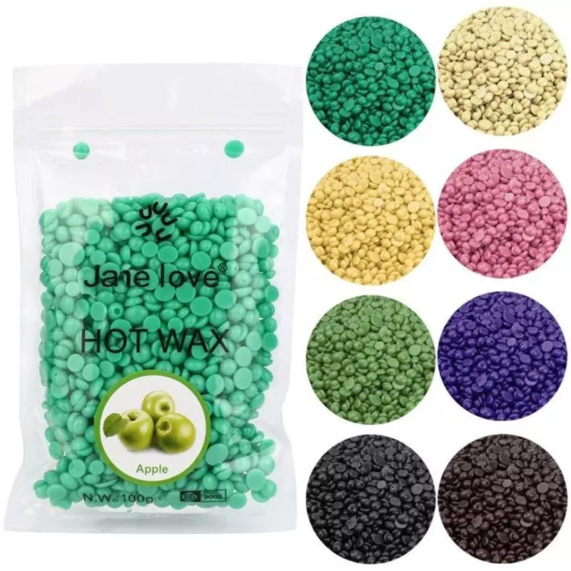 1KG Depilatory Hard Wax Beans Pellet Hot Brazilian Wax Beads Body Hair  Removal