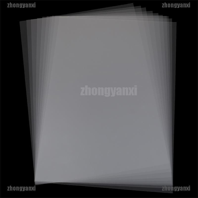 10pcs A4 Inkjet & Printing Transparency Film Photographic Paper 