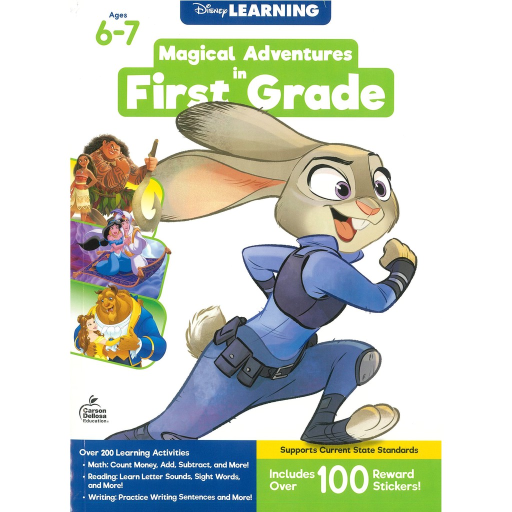 Disney Pixar Magical Adventures in First Grade by Jsim Education Pte ...
