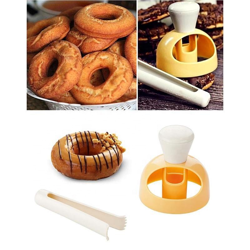 Food Grade Plastic Donut Maker Doughnut Making Mold Acuan Roti Donut Ring DIY Bakin Shopee Singapore