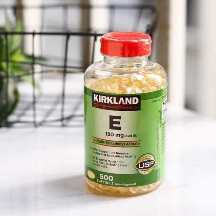 Kirkland Signature vitamin e Oral Tablet Usa Shopee Singapore