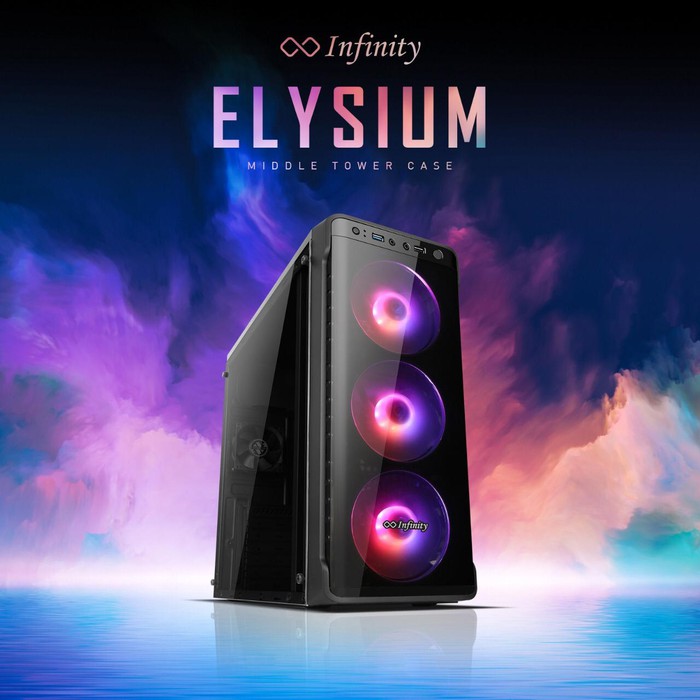 Computer Case ElysiumINFINITY (no FAN PSU) | Shopee Singapore