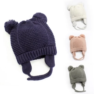 Korean Style Winter Hat For Kids, Warm Bucket Hat For Boys/girls