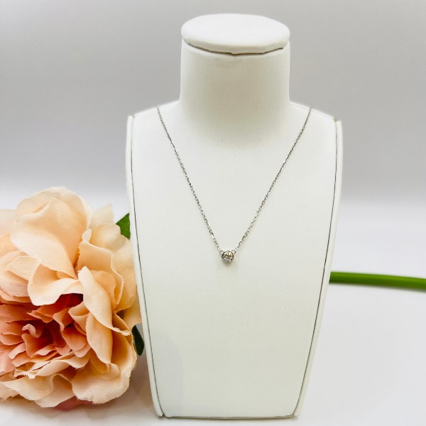 White gold jewelry on sale necklace