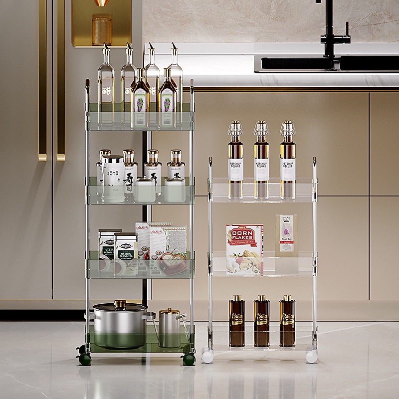 Art Living Multipurpose 3-Tier/ 4-Tier Slim Trolley Rack/ Bathroom ...