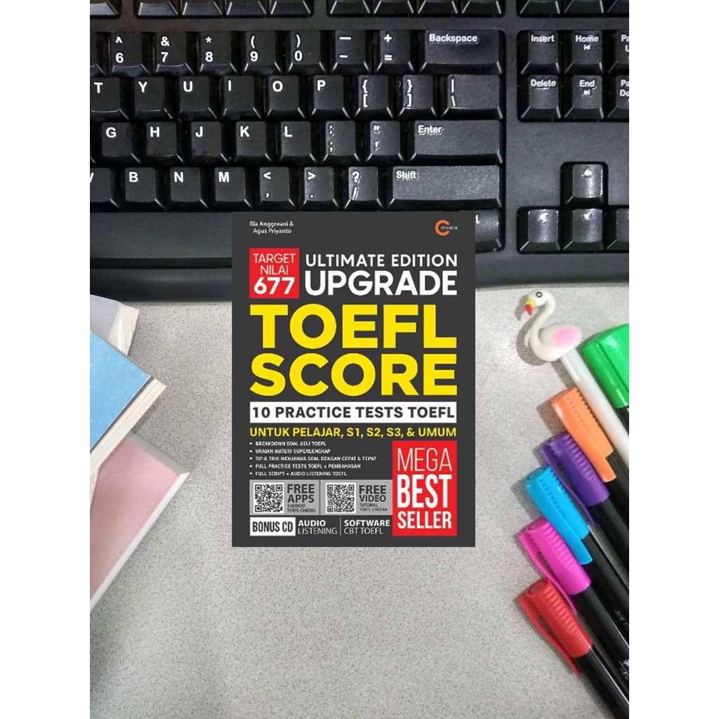 Upgrade TOEFL SCORE ULTIMATE EDITION Book (PLUS CD) | Shopee Singapore