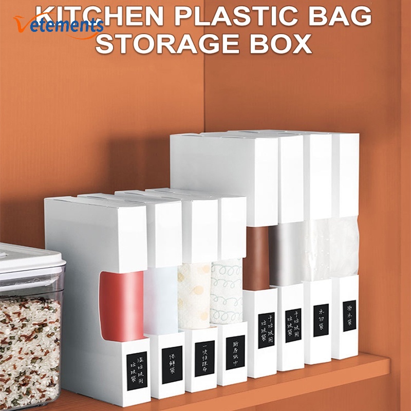 Portable Extractable Fresh Keeping Bag Organize Sorting Box/ Manual ...