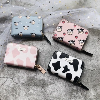 Women's Cute Wallet Bear PU Leather Casual Card Holder Female Girl's Coin  Pouch Women Tri-fold Cartoon Short Wallet - AliExpress