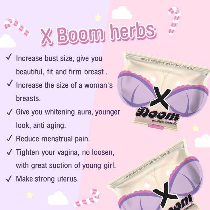 X Boom Herbs - 10 Capsules - Free Shipping