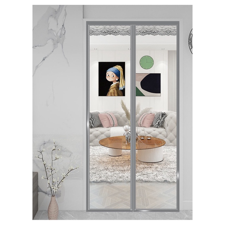 Air Conditioner Door Curtain Transparent Kitchen AntiCooling Air