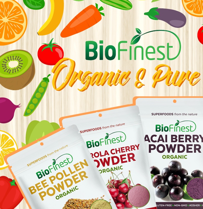 Biofinest Acai Berry Juice Powder - Organic Freeze Dried Superfood ...