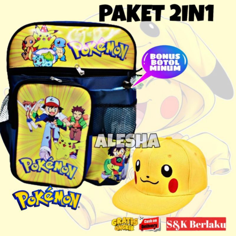 Kindergarten School Backpacks For Boys paud pokemon fashion Backpacks