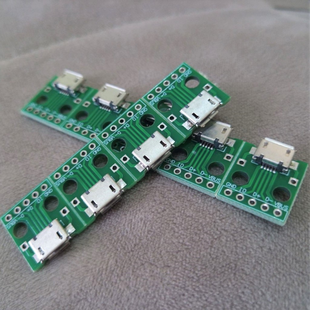 thumbnail image 2 of Micro USB To DIP Adapter – 5-Pin Female Connector For DIY Projects & PCB Builds 2 of 13