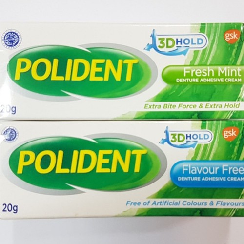 Polident Denture Adhesive // Denture Glue 60g // 20g Shopee Singapore