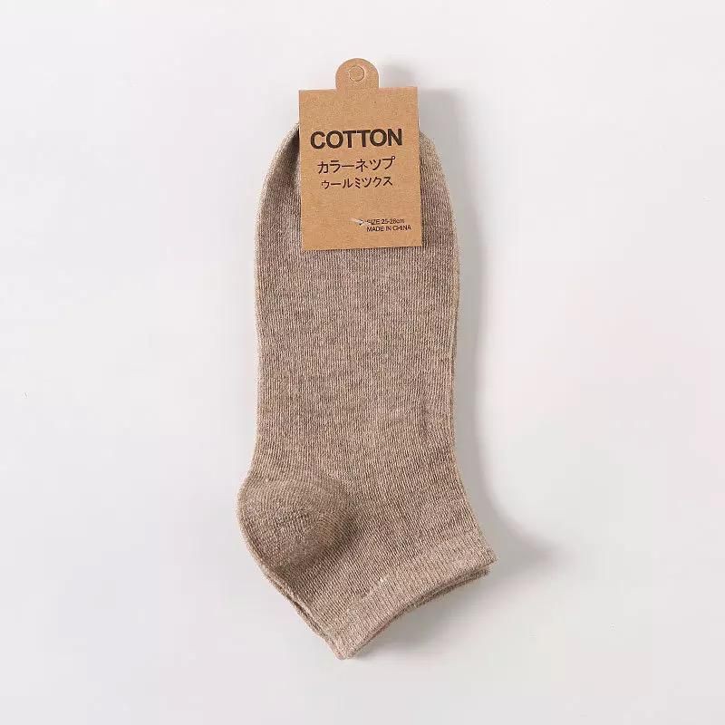 [Stock in SG] Men Socks Ankle Socks Cotton Free Size | Shopee Singapore