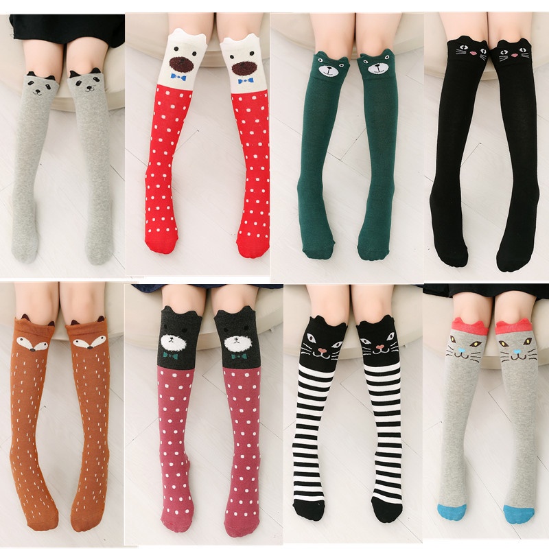 Children's over deals knee socks