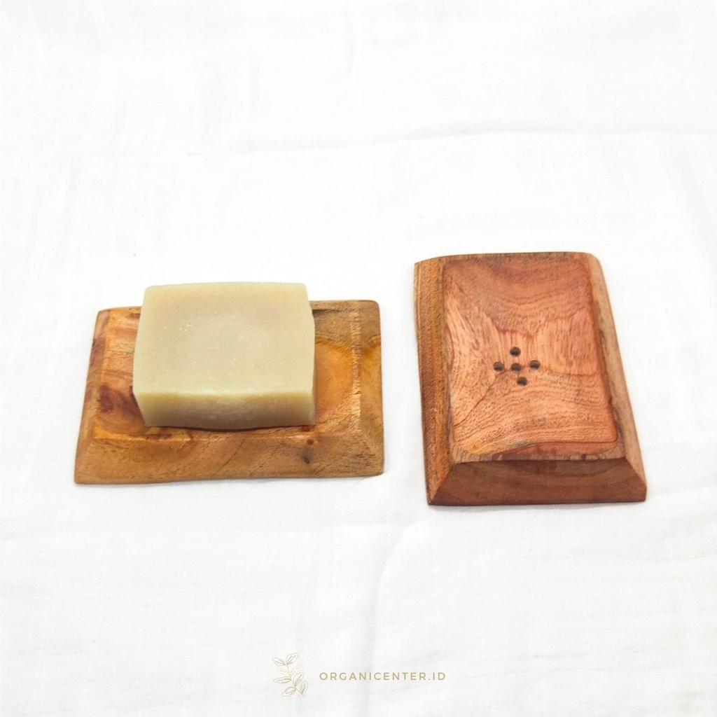 KAYU Mahogany Soap Tray Wooden Soap Tray EcoFriendly Bathroom Soap