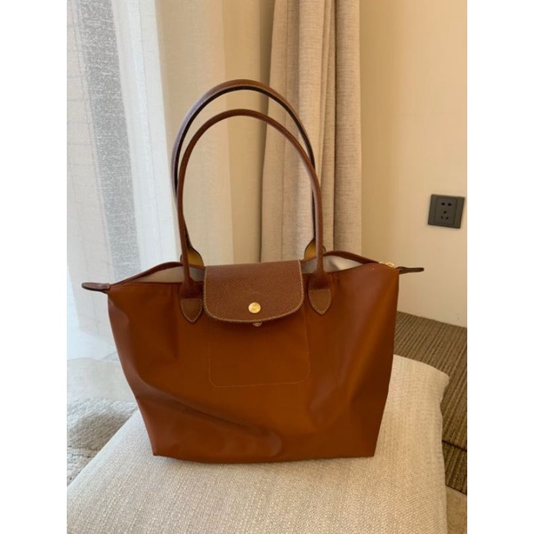 LONGCHAMP BAGS Le Pliage Neo Medium CAMEL CARAMEL